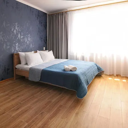 Scandinavian Poltava Apartments With 2 Rooms, 3 Beds 1 Sofa Exterior photo